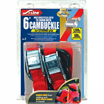 Cambuckle Tie Down Straps